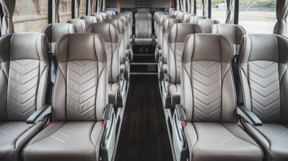 50 passenger charter bus interior greenwood